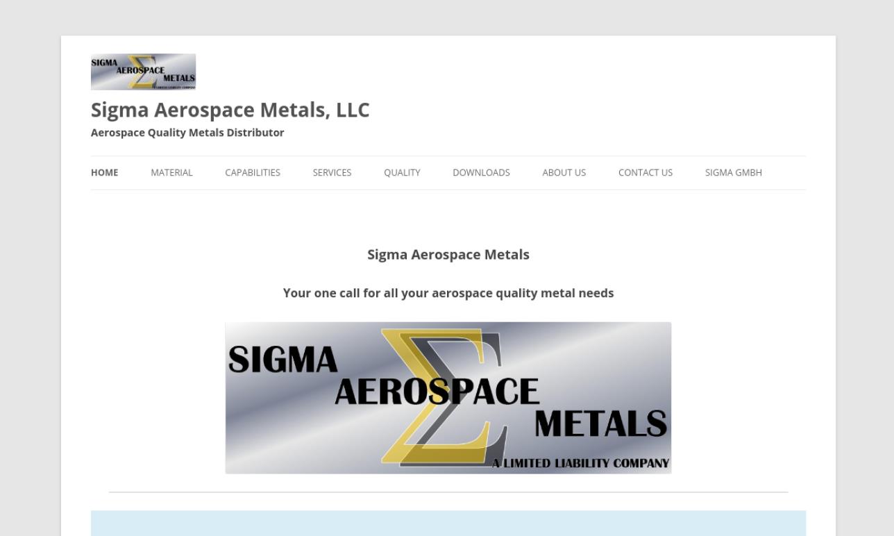 Sigma Aerospace Metals, LLC