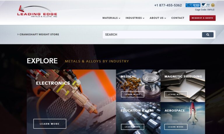 Leading Edge Metals & Alloys, Inc.