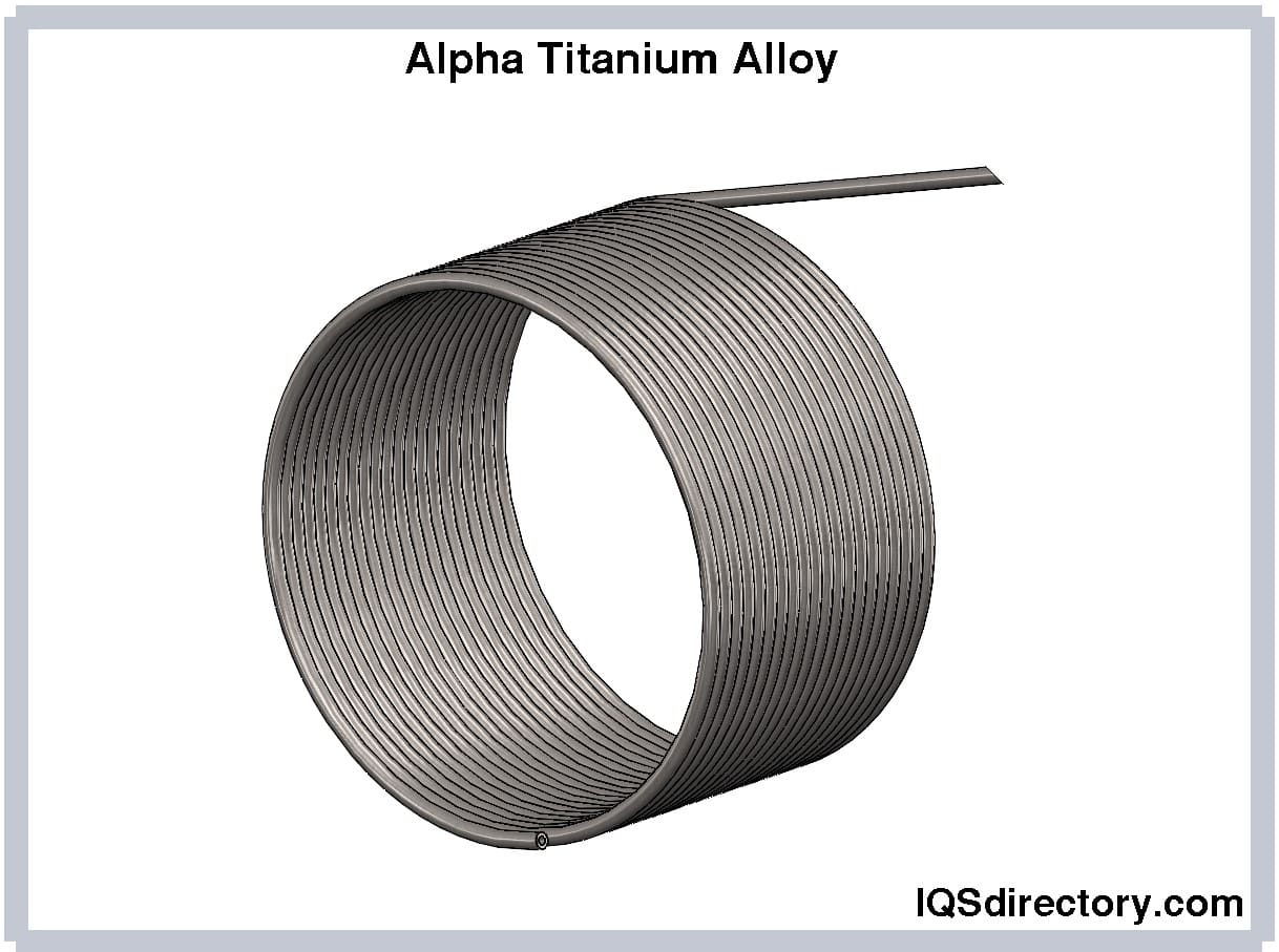 Alpha Titanium Alloy