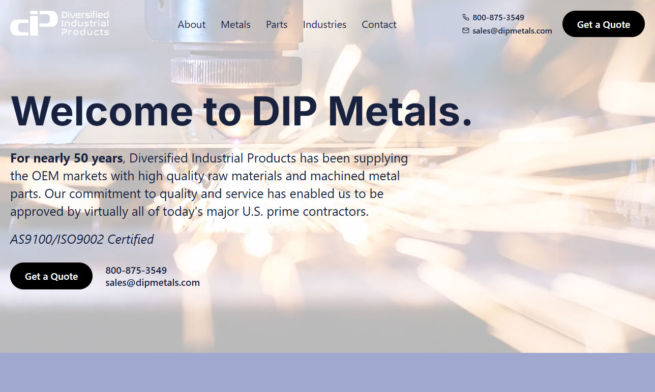 Diversified Industrial Products Diversified Industrial Products