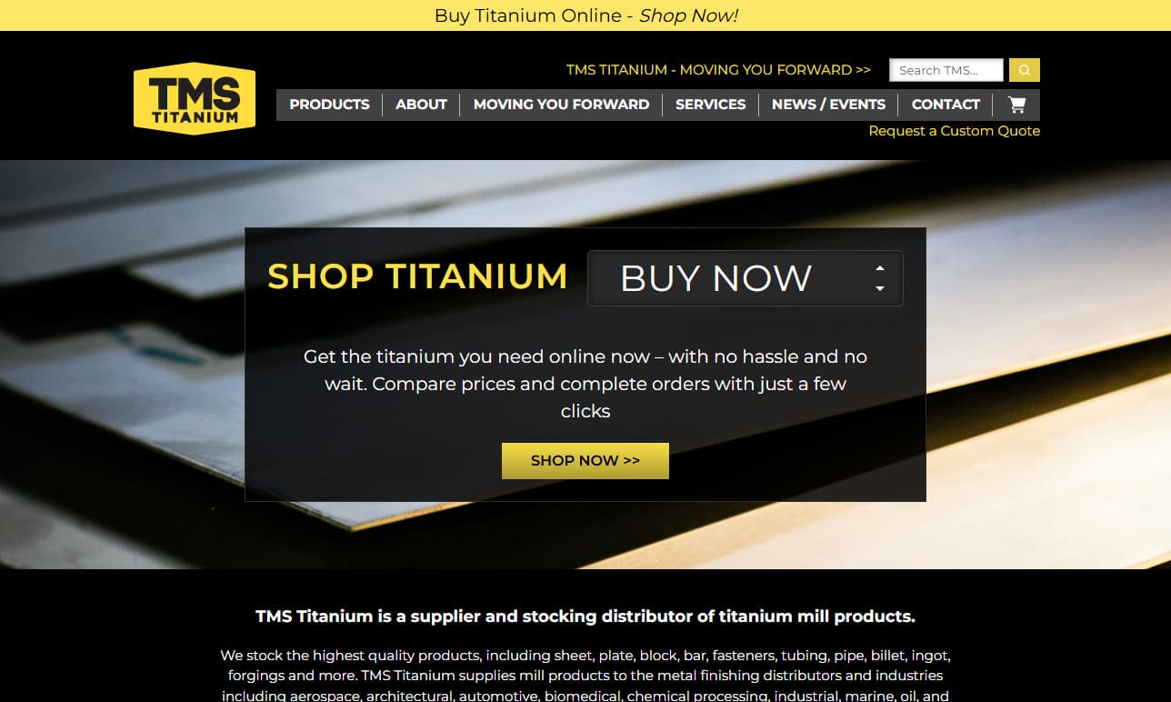 TMS Titanium TMS Titanium