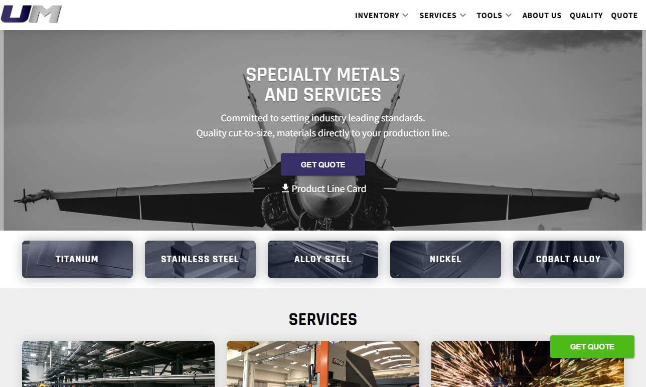Universal Metals Universal Metals